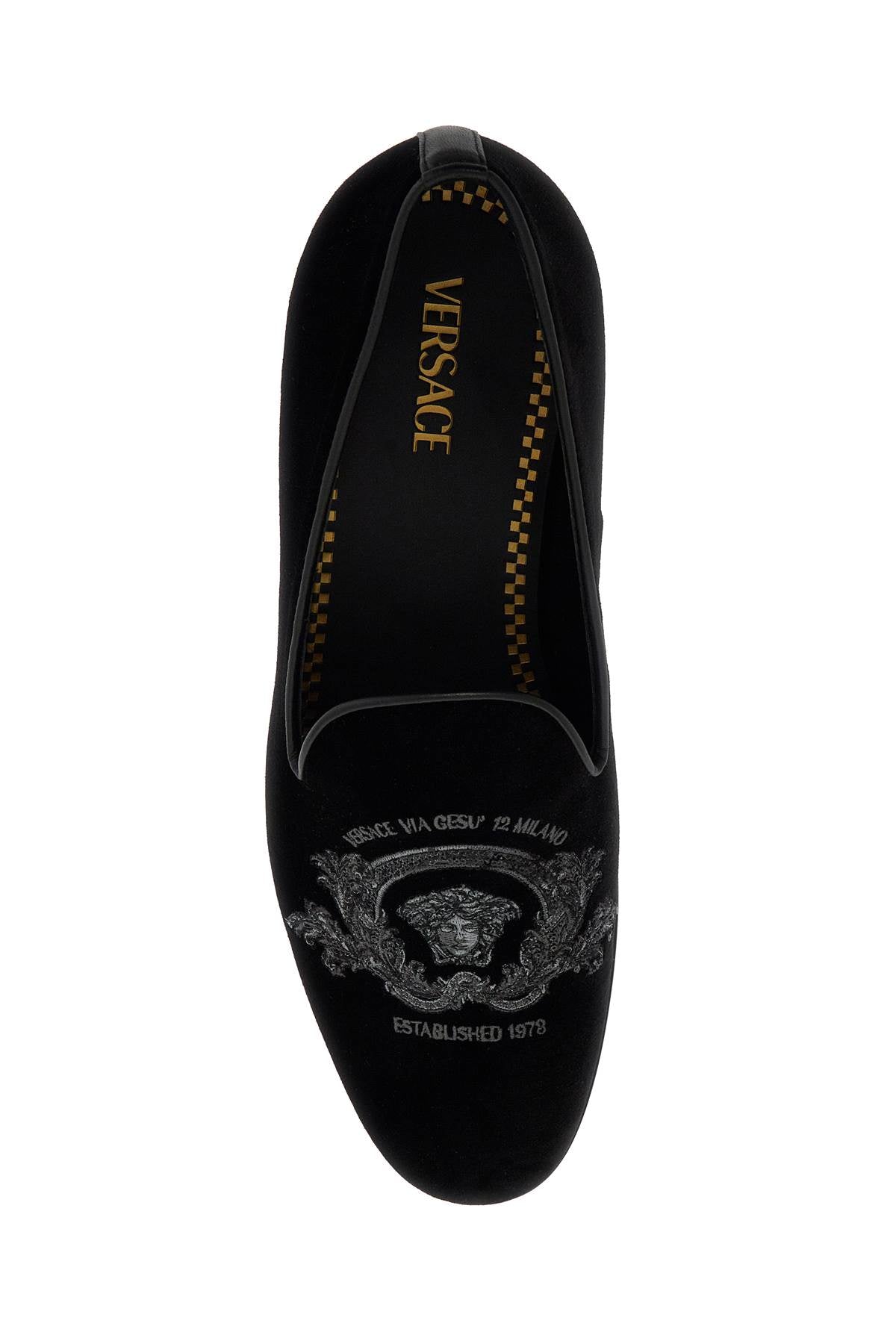 Versace 'velvet medusa lo