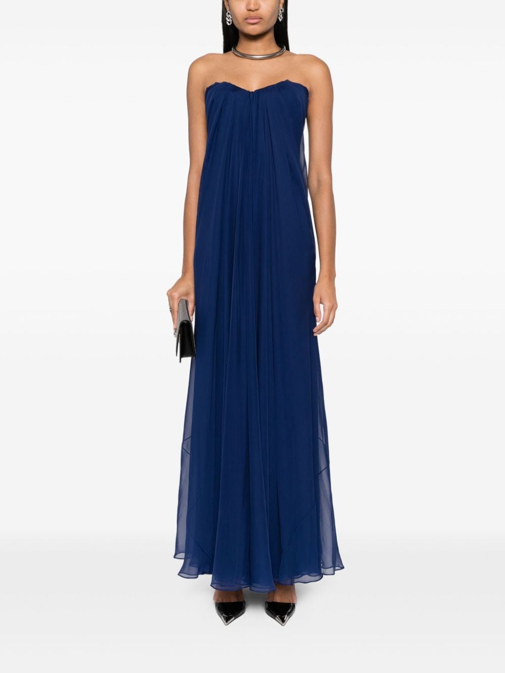 Alexander McQueen Dresses Blue