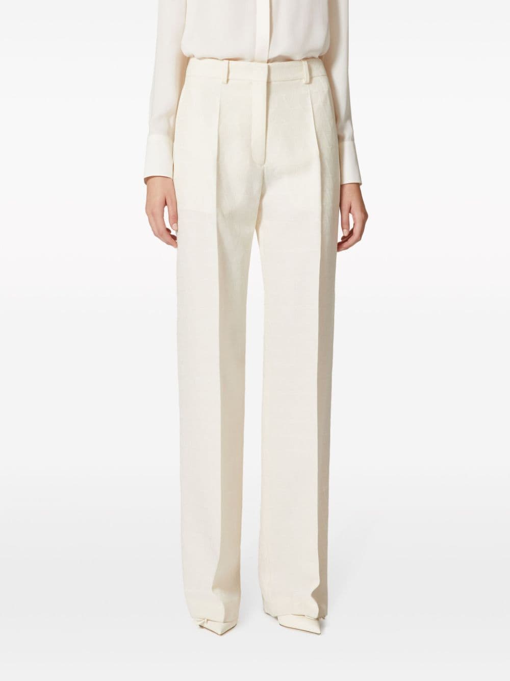 Valentino Trousers White