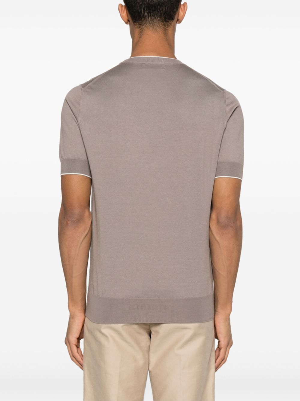 Brunello Cucinelli T-shirts and Polos Brown