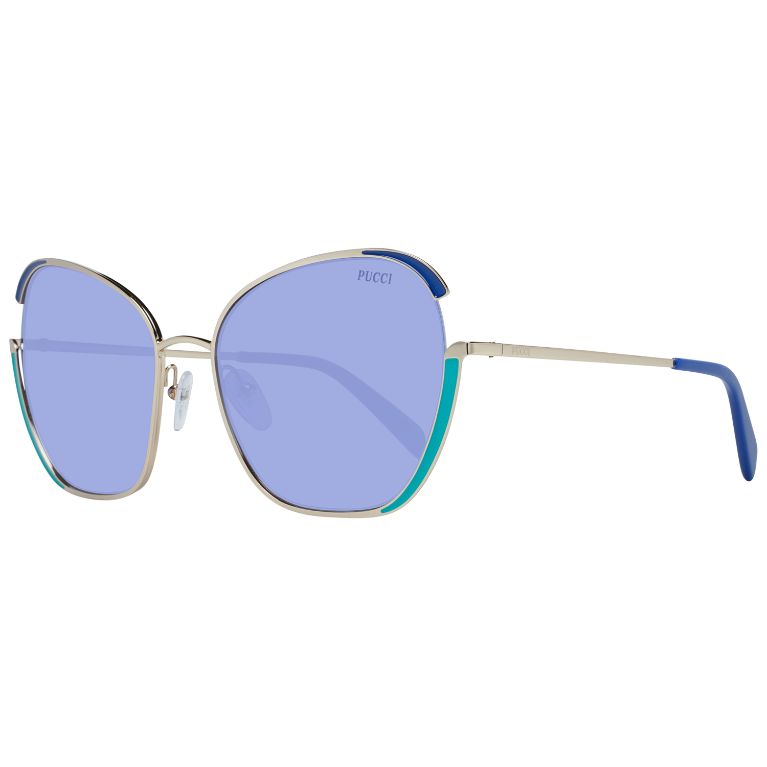 Emilio Pucci Gold Women Sunglasses