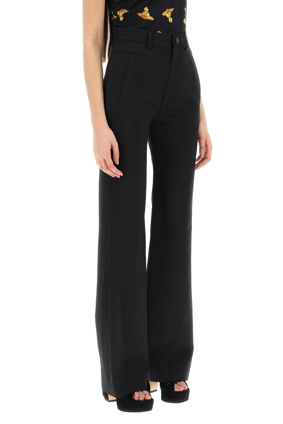 Vivienne Westwood ray trousers in wool serge