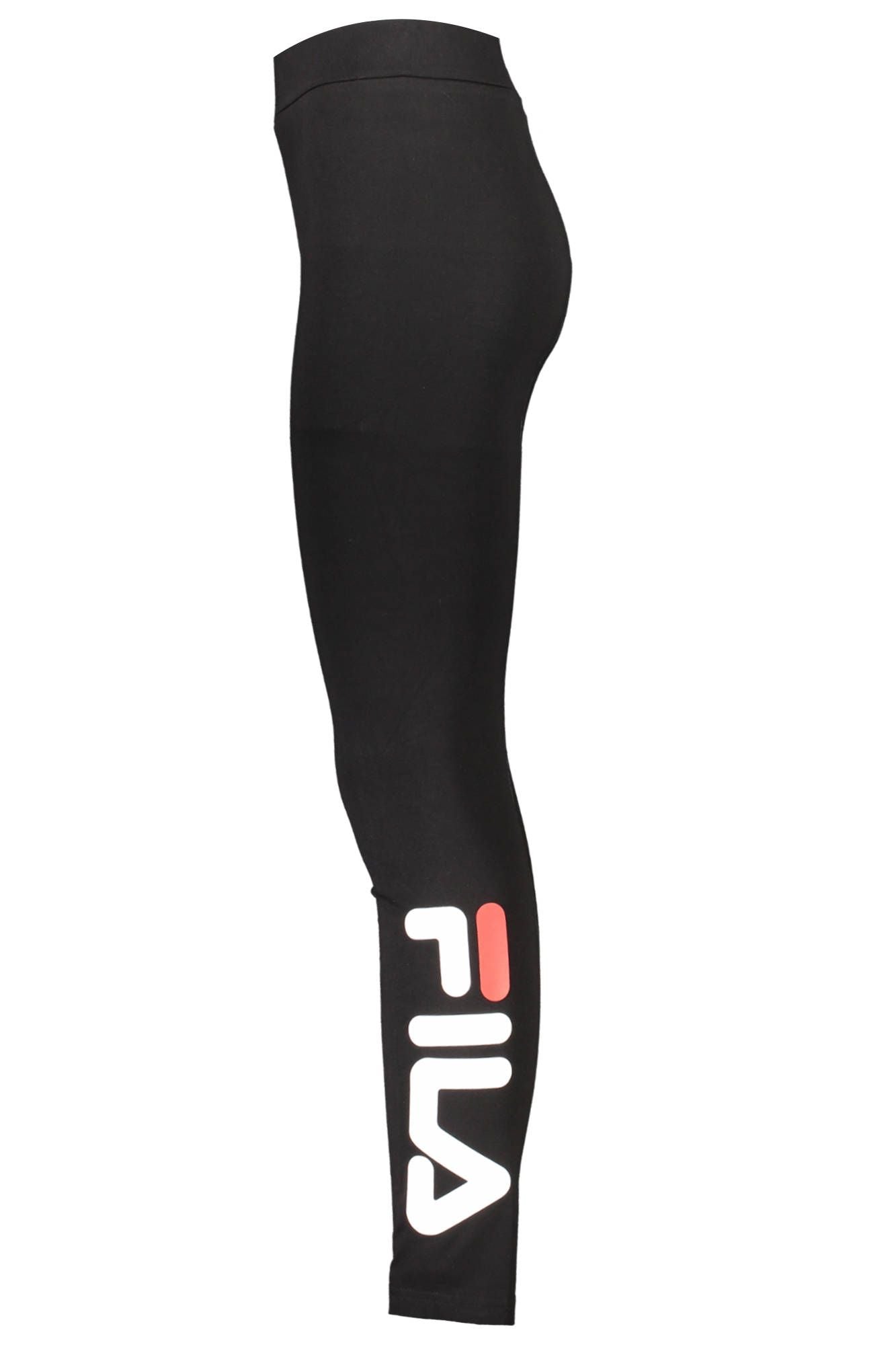 Fila Black Cotton Women Legging