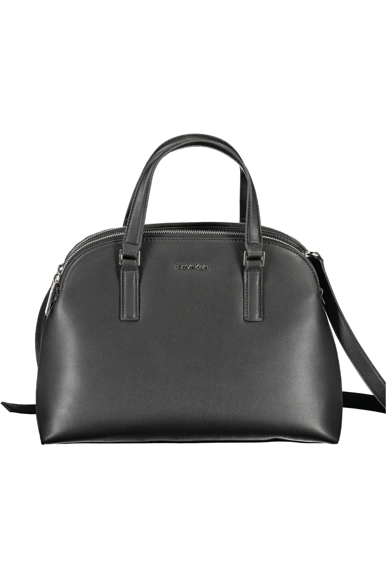 Calvin Klein Black Polyester Women Handbag