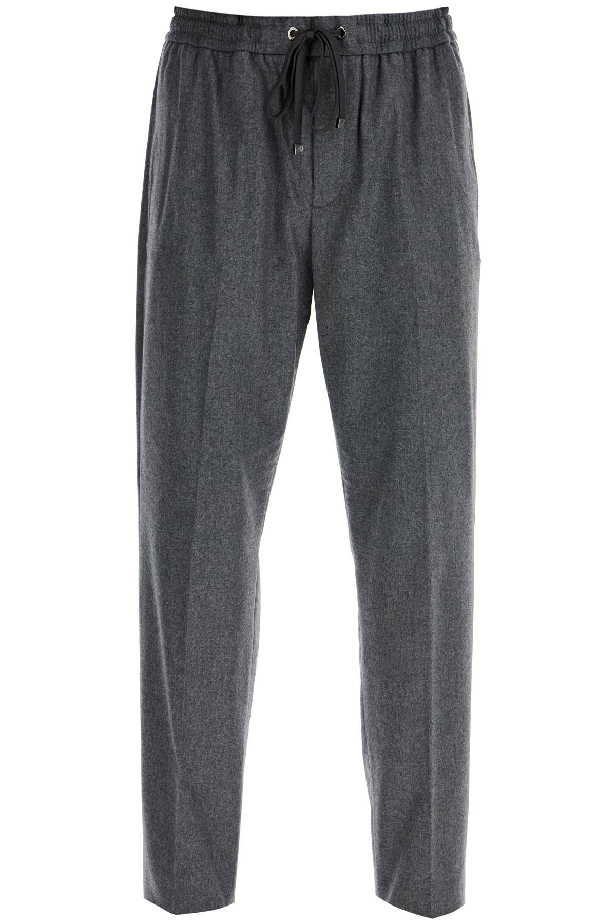 Moncler cashmere blend pants for men