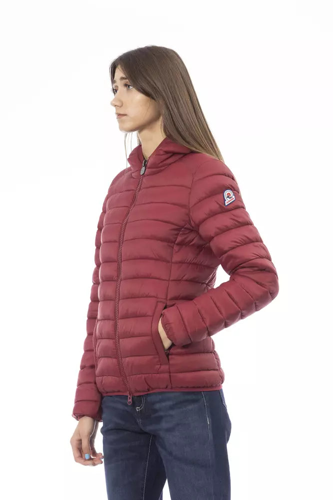 Invicta Red Nylon Women's Jacket