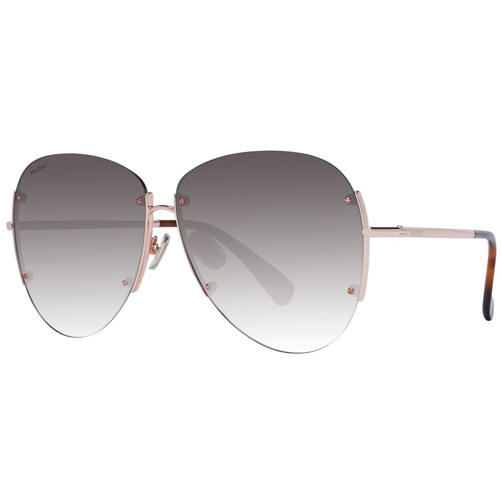 Max Mara Rose Gold Women Sunglasses