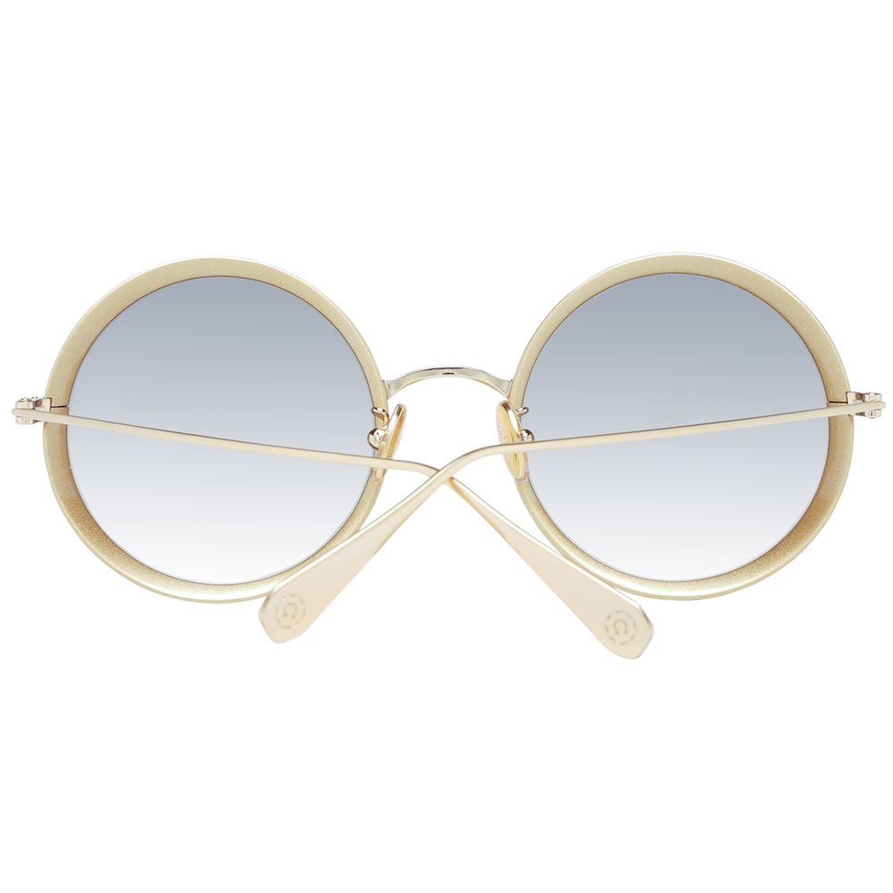 Omega Gold Women Sunglasses