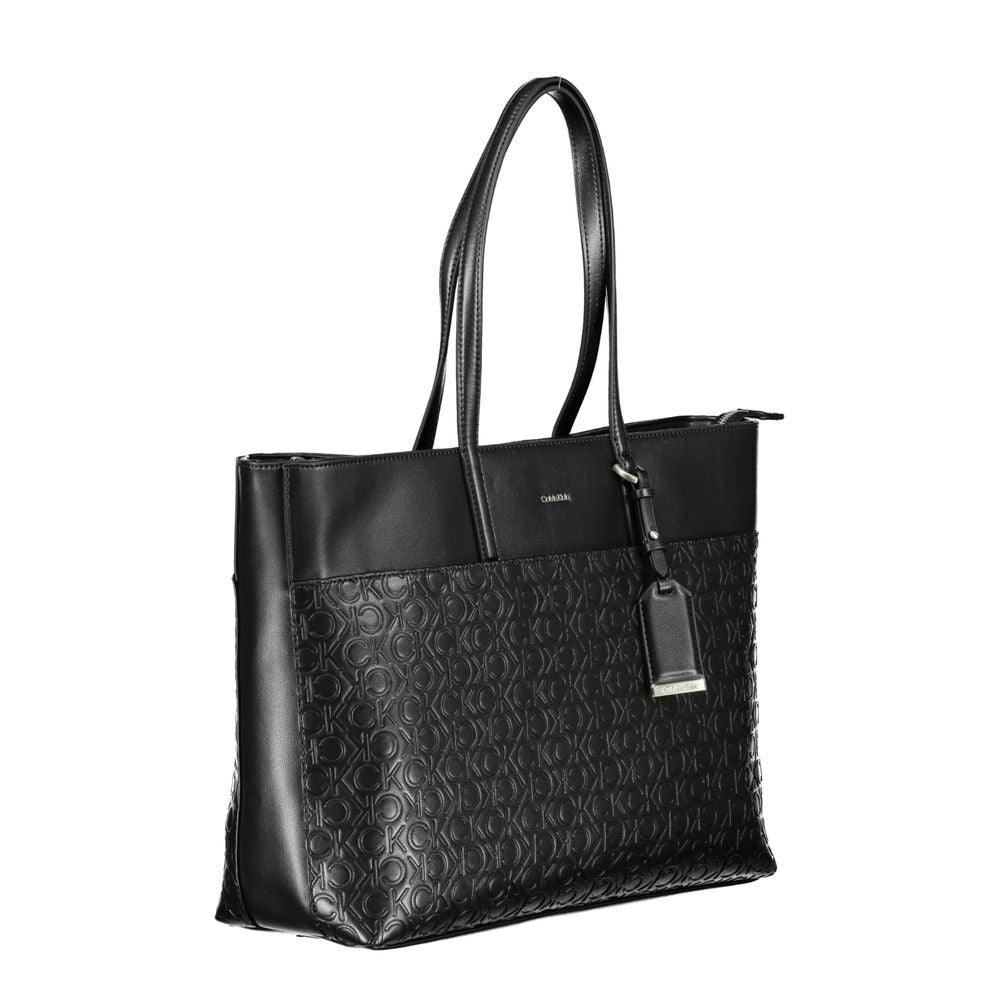 Calvin Klein Black Polyester Handbag