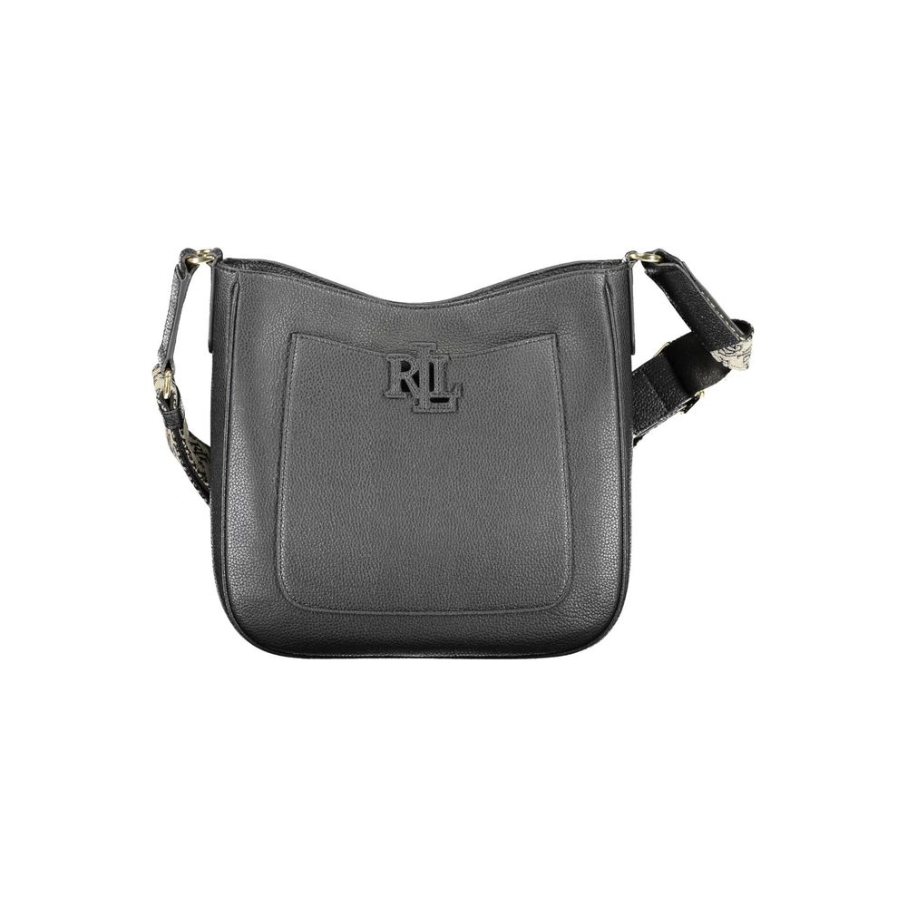 Ralph Lauren Black Leather Handbag