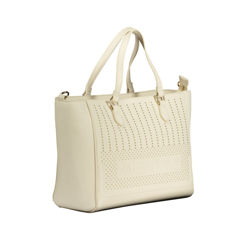 Valentino Bags White Polyethylene Handbag