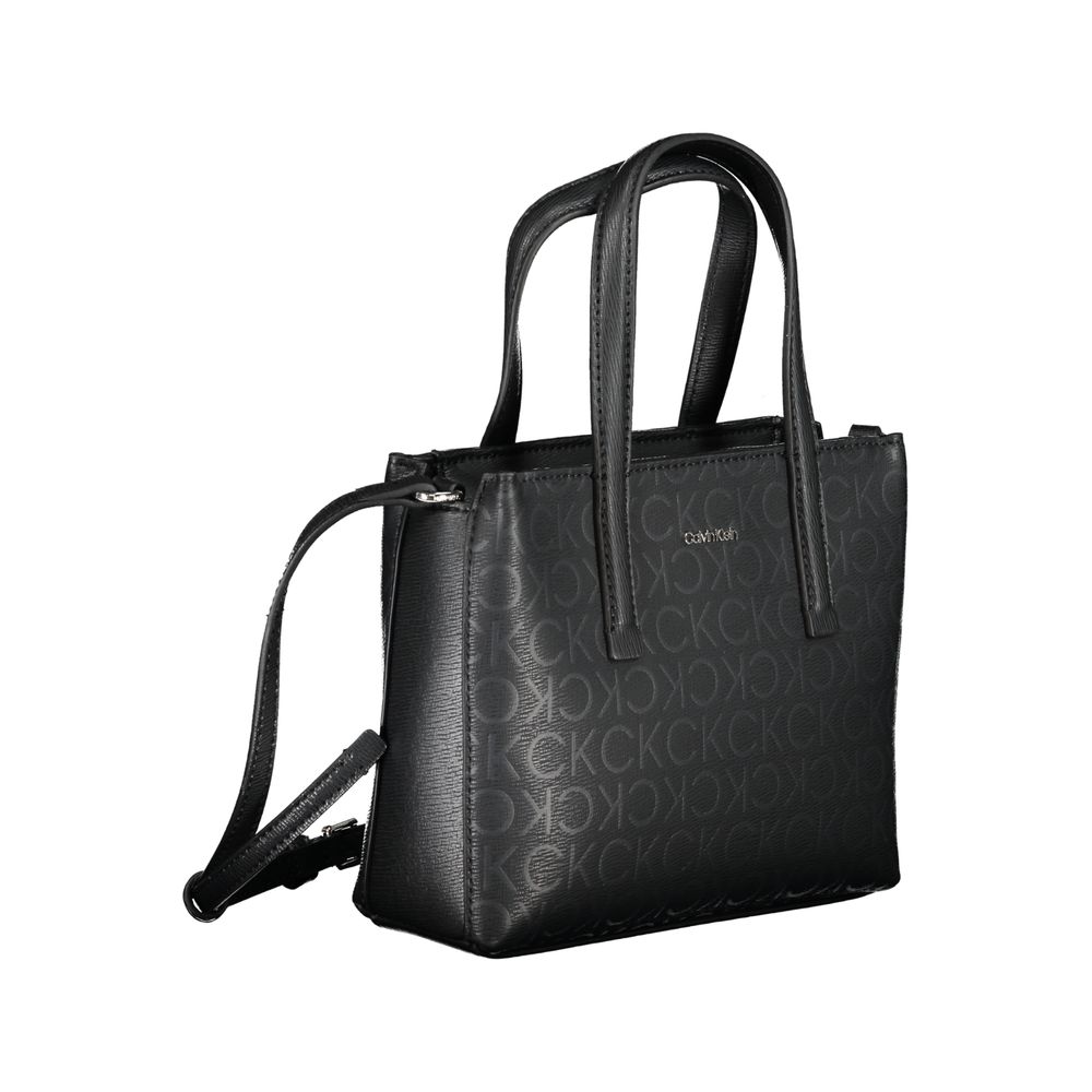 Calvin Klein Black Polyester Handbag