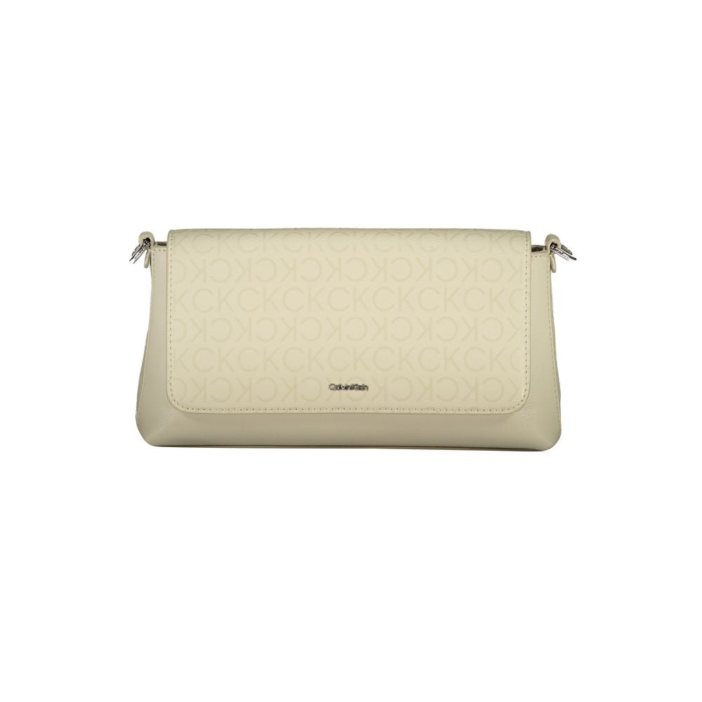 Calvin Klein Beige Polyester Handbag