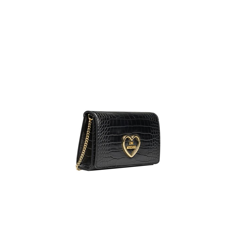 Love Moschino Black Polyethylene Women Crossbody Bag