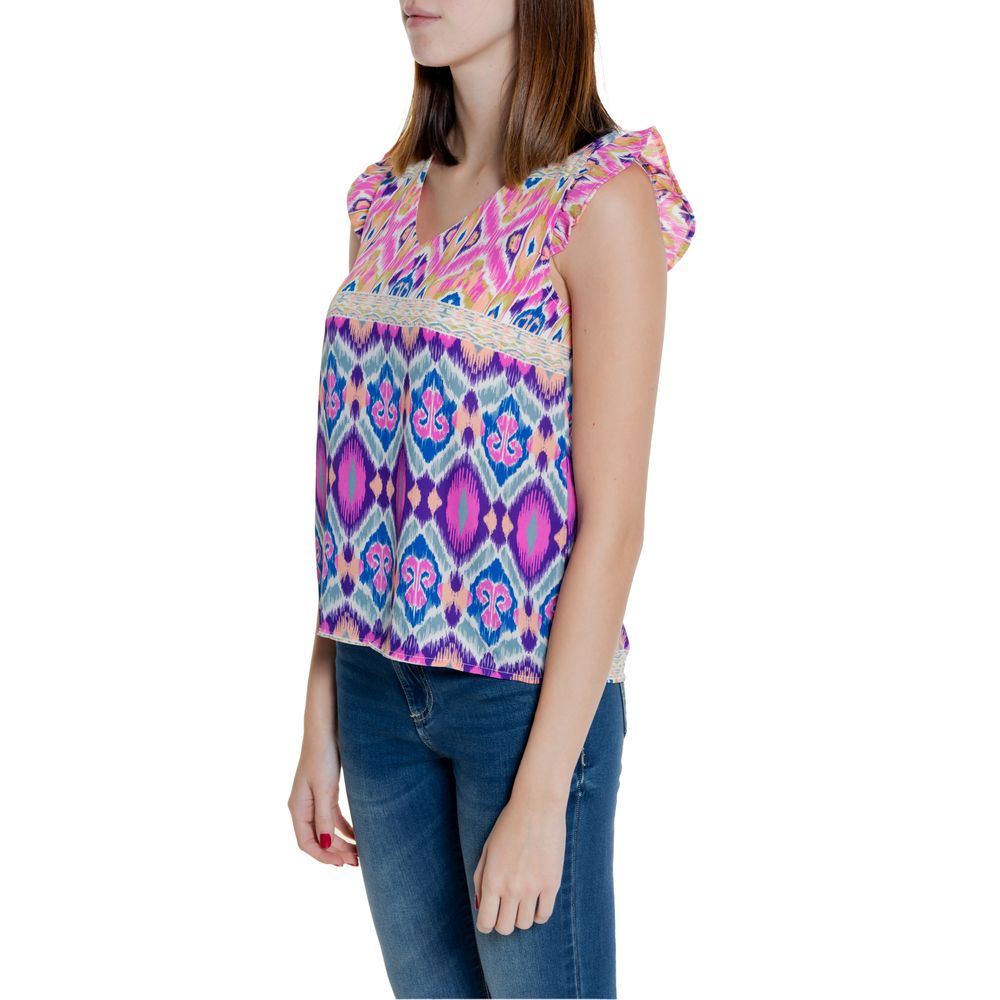 Only Multicolor Recycled Polyester Tops & T-Shirt