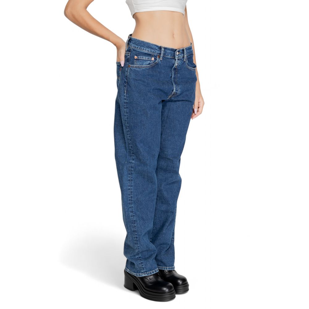 Replay Blue Cotton Jeans & Pant