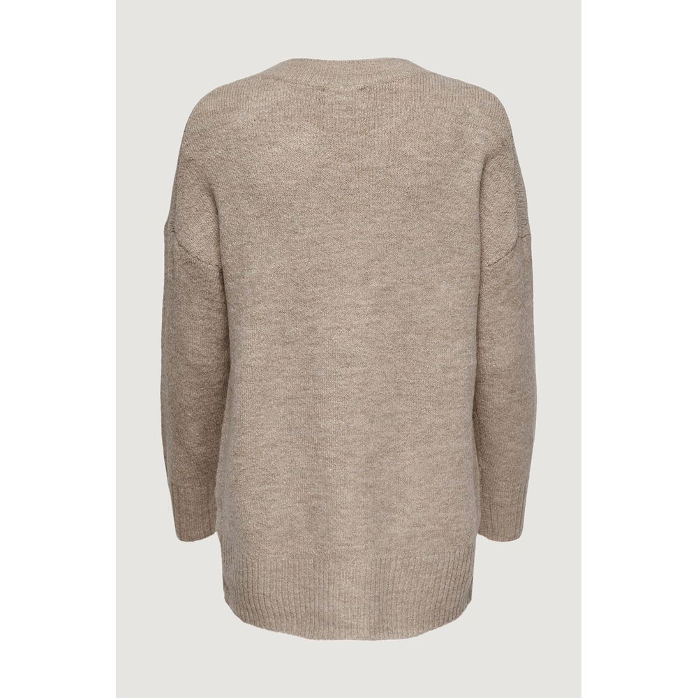 Only Beige Acrylic Sweater