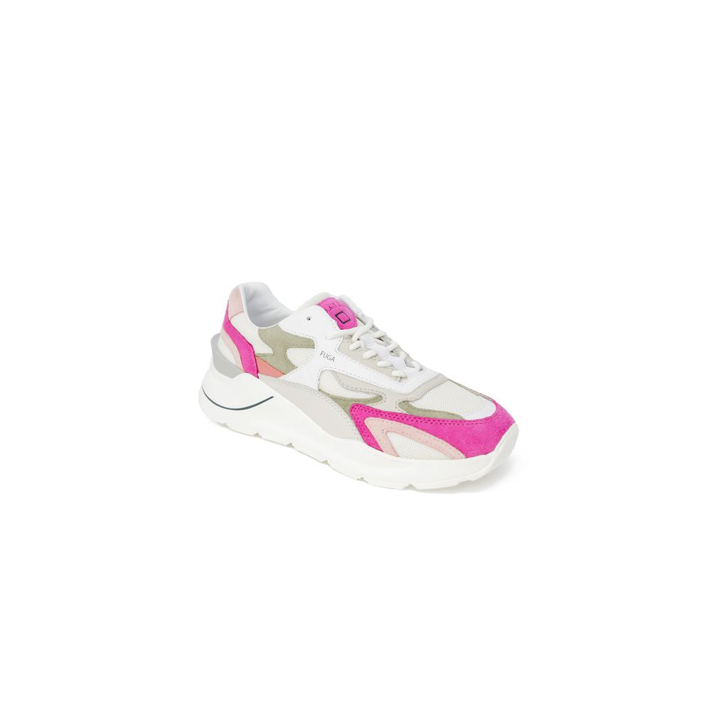 D.A.T.E Pink Suede Sneaker