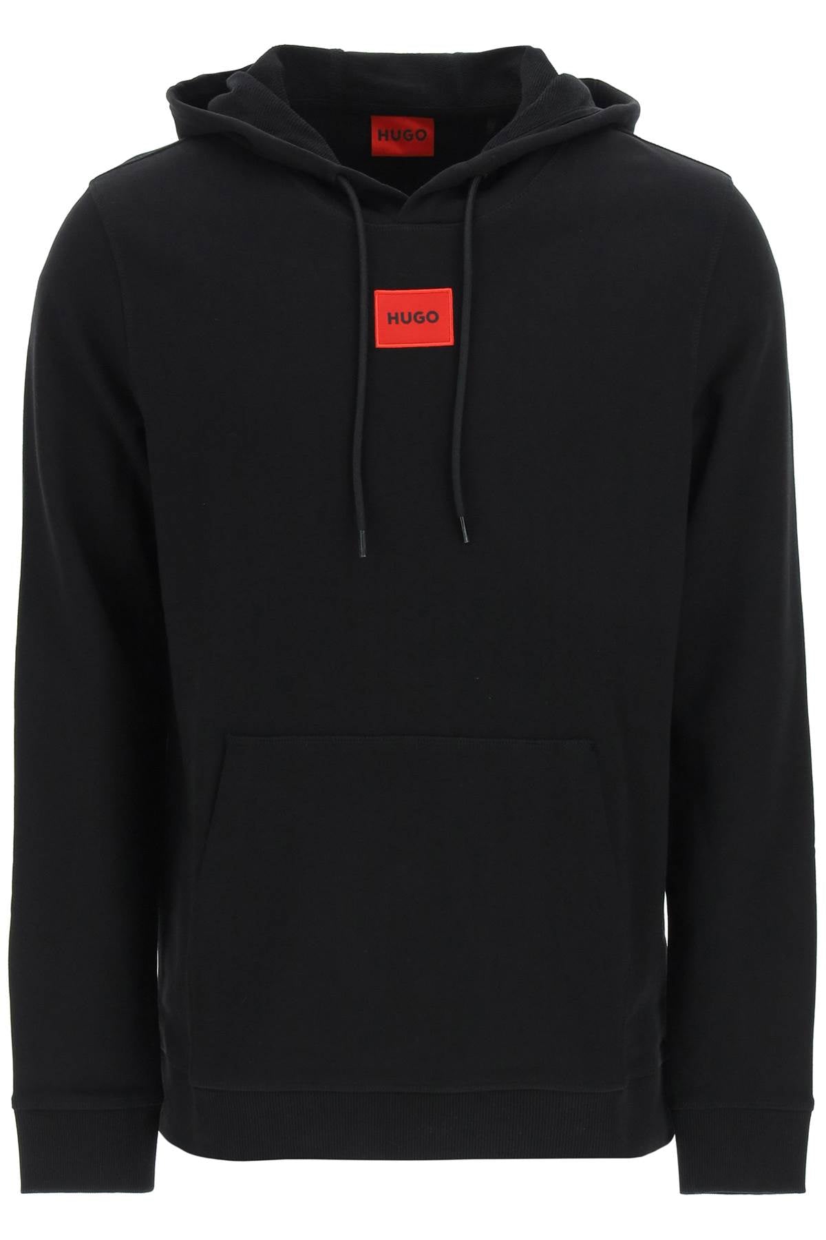 Hugo daratschi logo patch hoodie