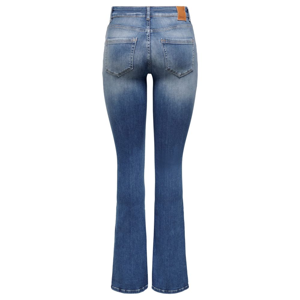 Only Blue Elastane Jeans & Pant