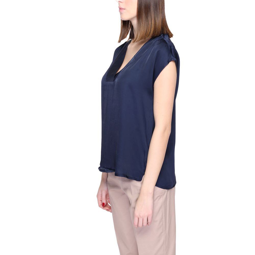 Street One Blue Viscose Shirt