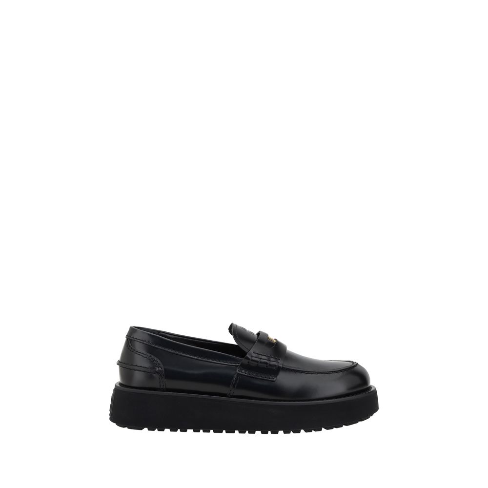 Miu Miu Leather Loafers