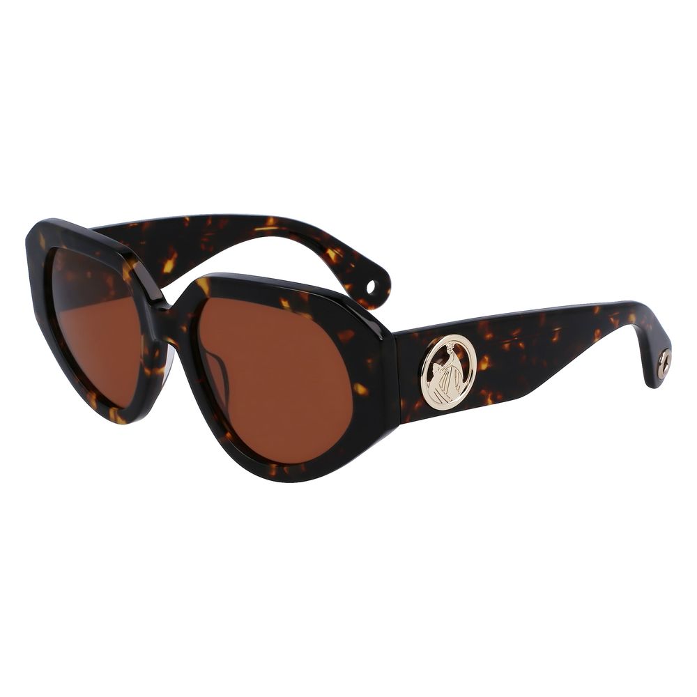 Lanvin Brown Acetate Sunglasses