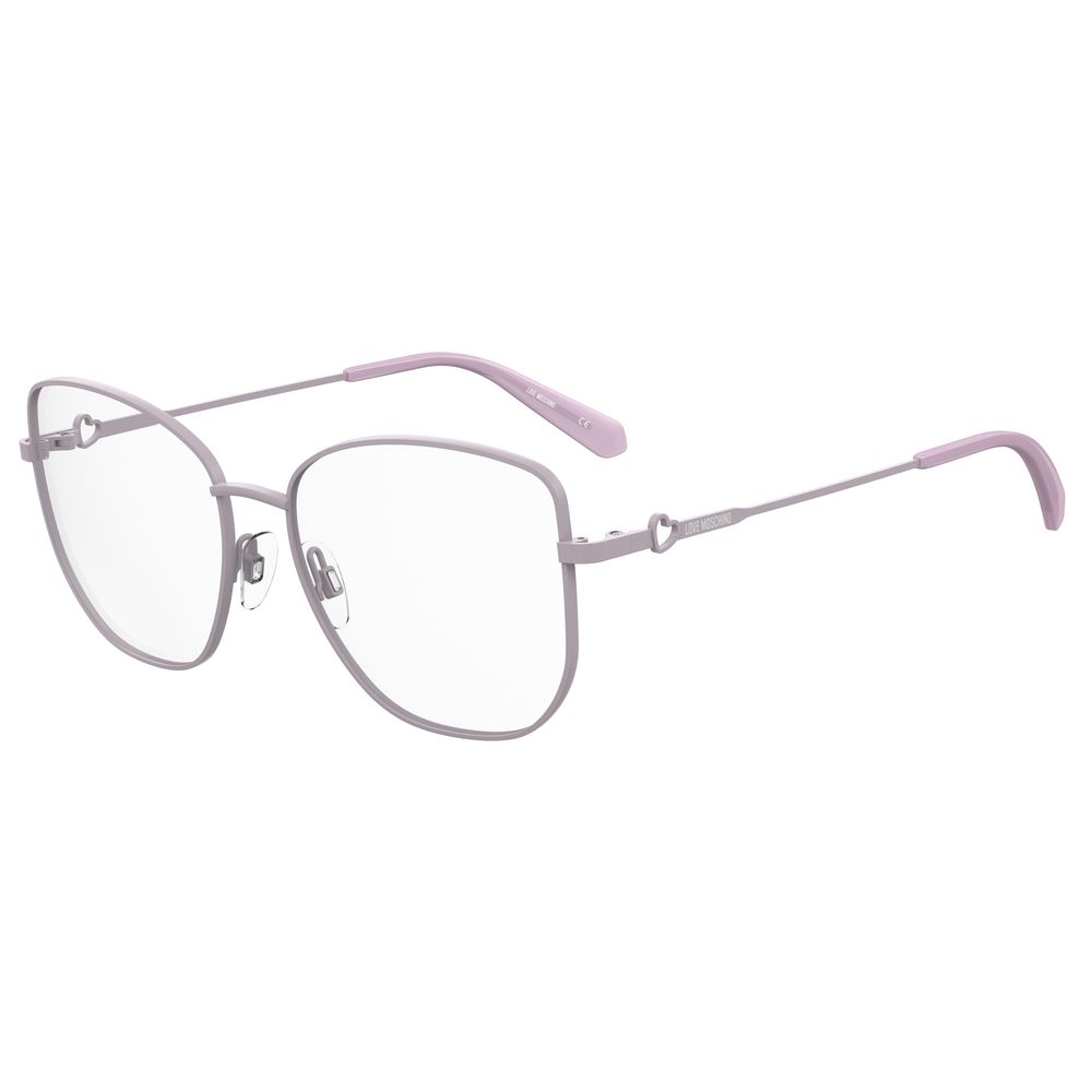 Love Moschino Purple Metal Frames