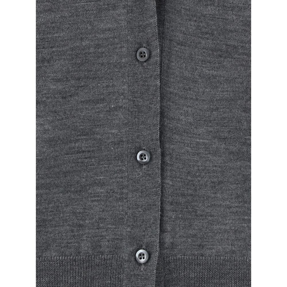 Prada Virgin Wool Cardigan