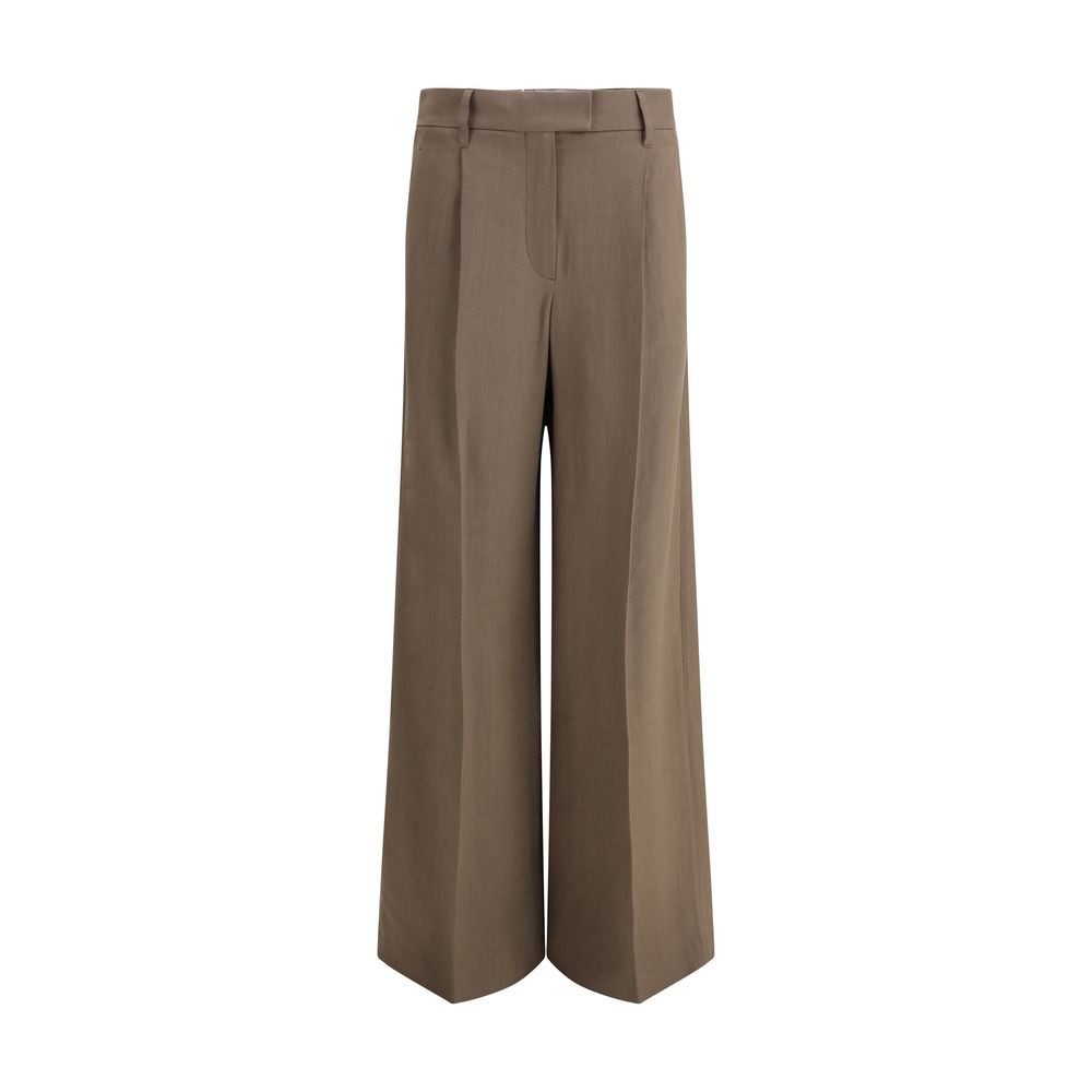 Brunello Cucinelli Wide Leg Pants