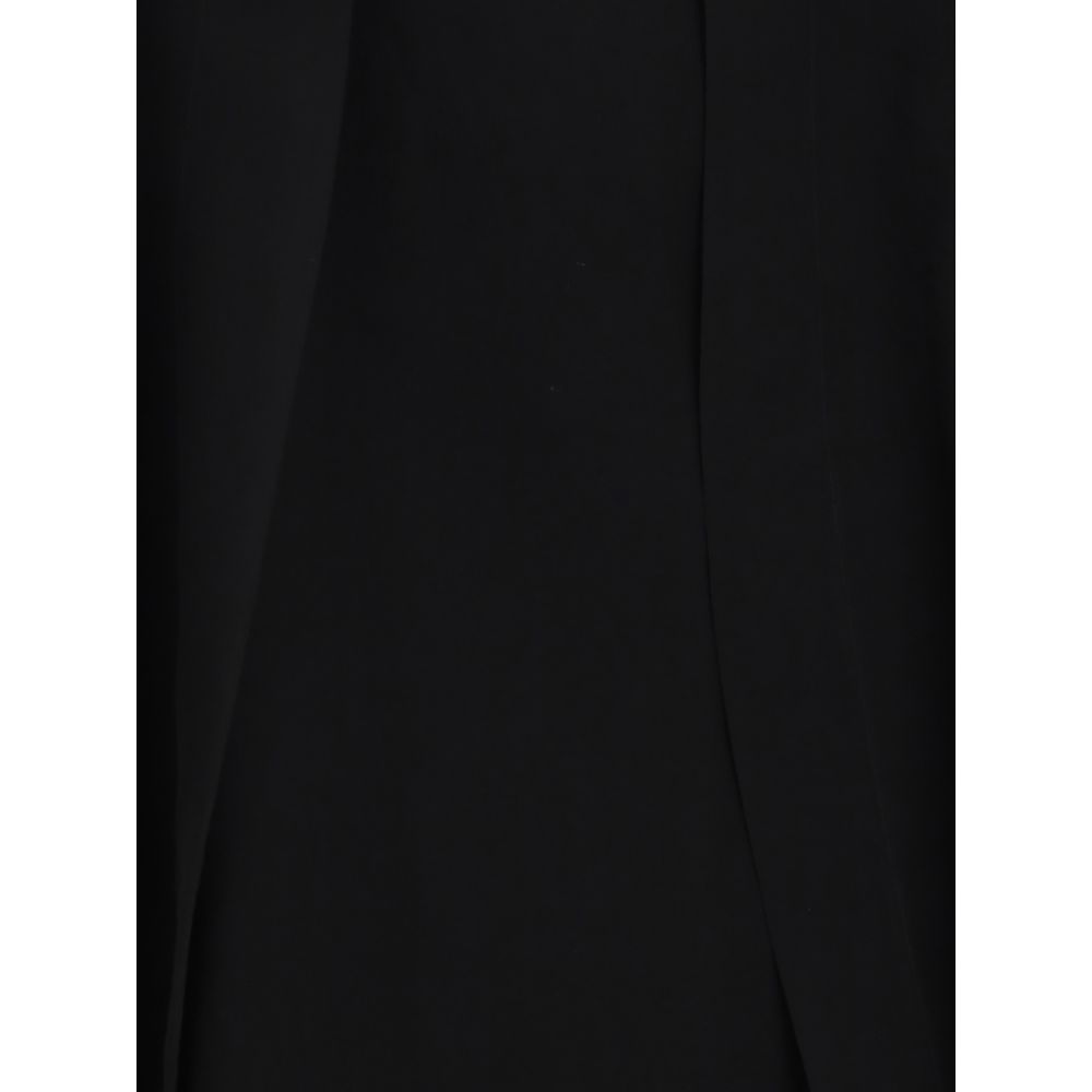 Brunello Cucinelli Silk Crêpe Midi Skirt