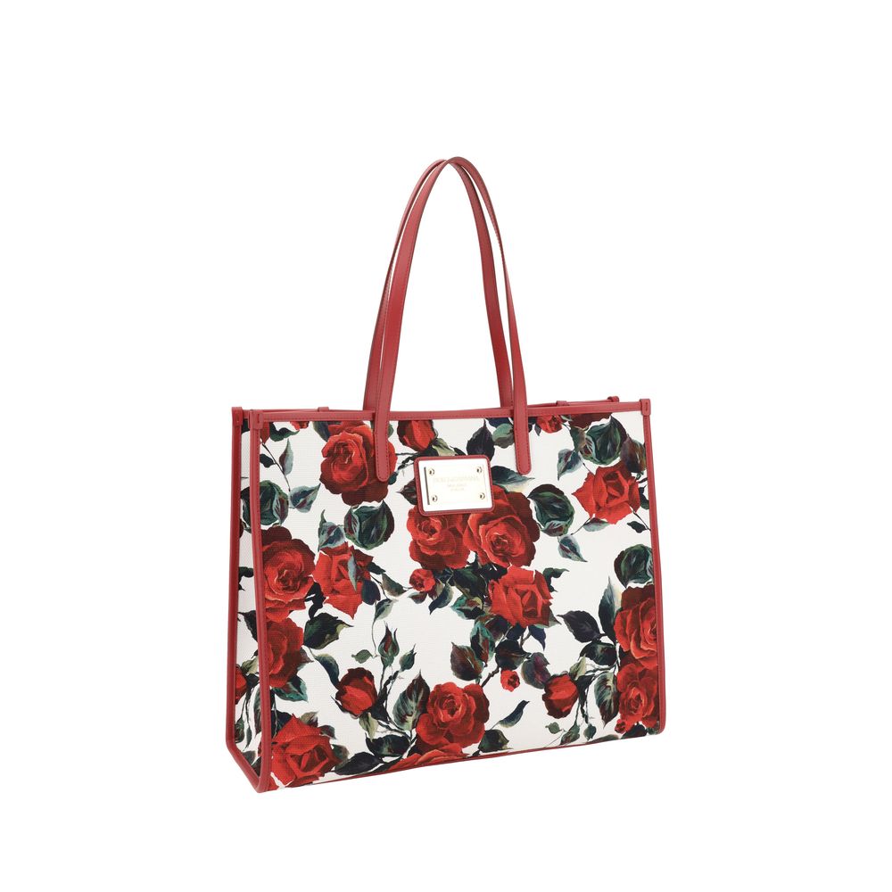 Dolce & Gabbana Floral Print Tote Bag