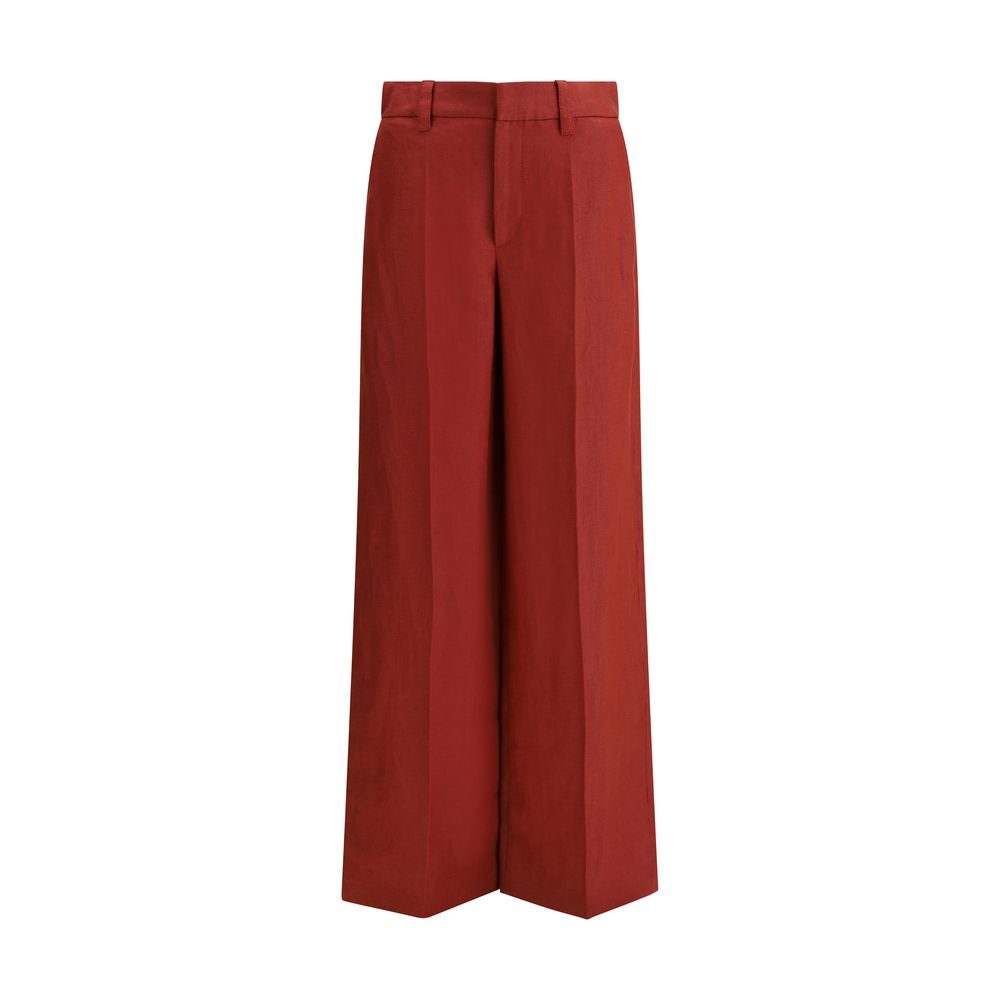 Brunello Cucinelli Linen Palazzo Pants