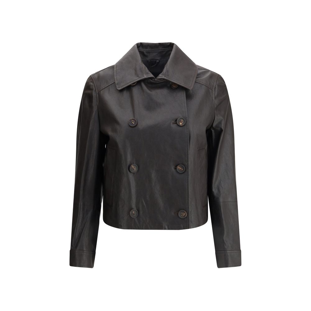 Brunello Cucinelli Leather Jacket