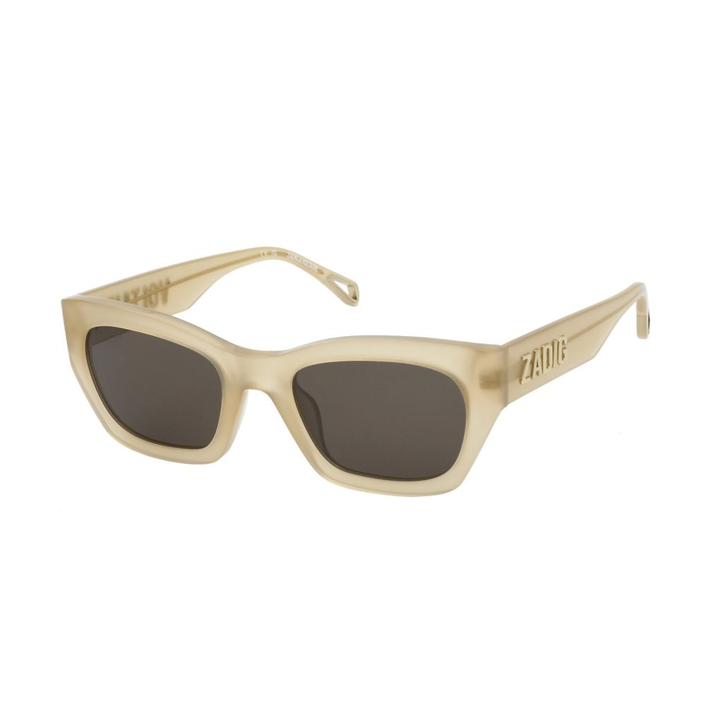 Zadig & Voltaire Brown Acetate Sunglasses