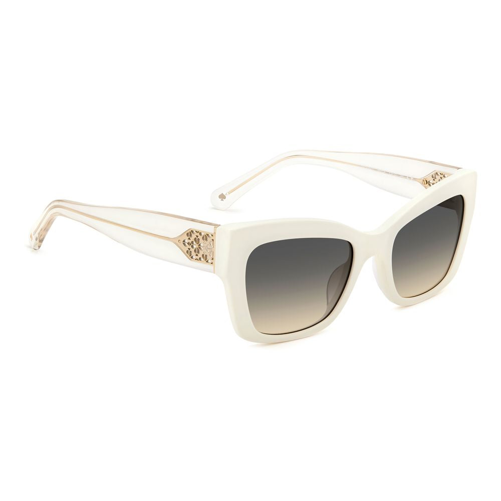 Kate Spade White Acetate Sunglasses