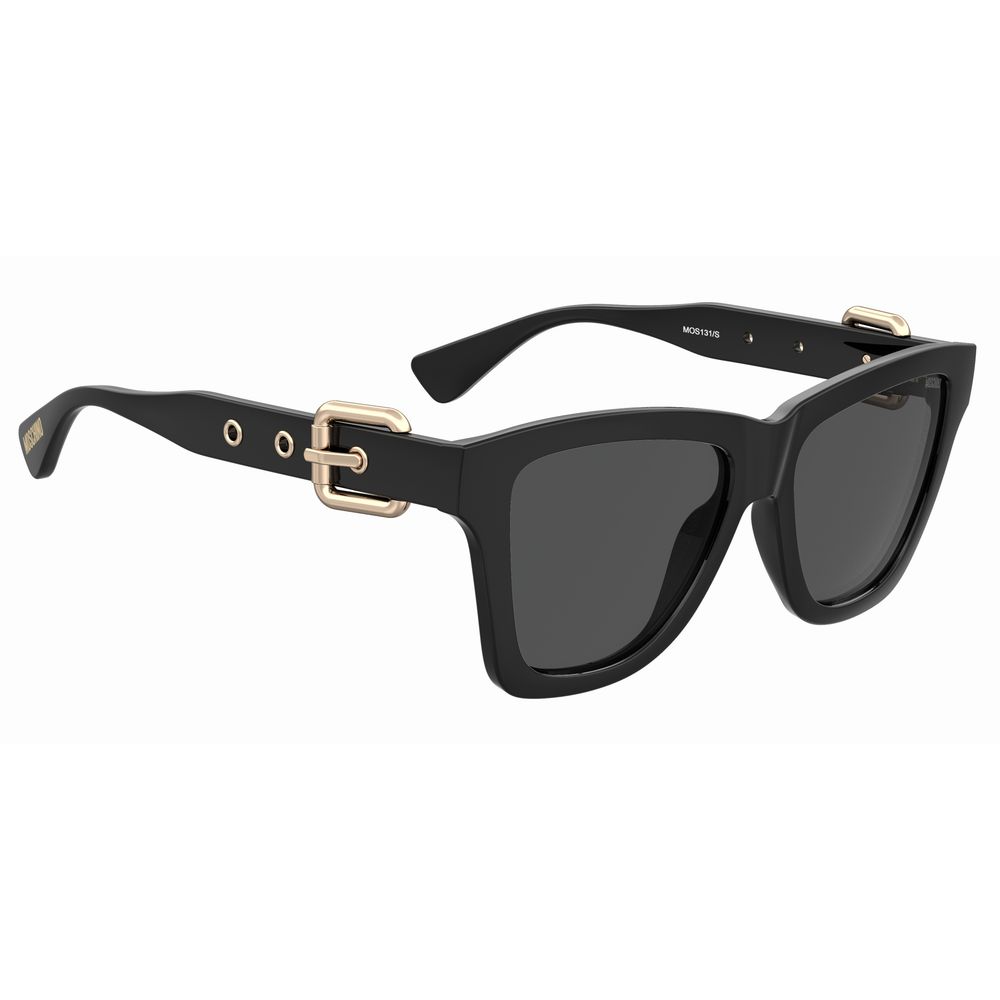 Moschino Black Acetate Sunglasses