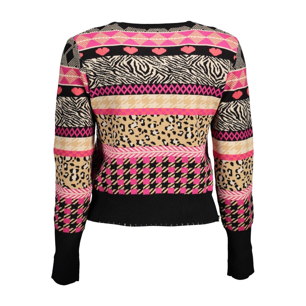 Desigual Black Viscose Women Sweater