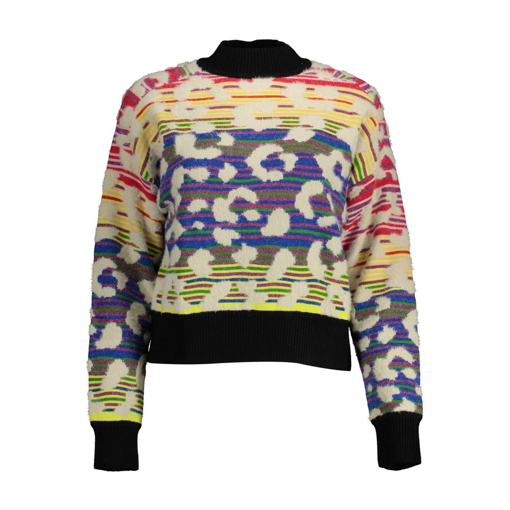 Desigual Blue Polyamide Women Sweater