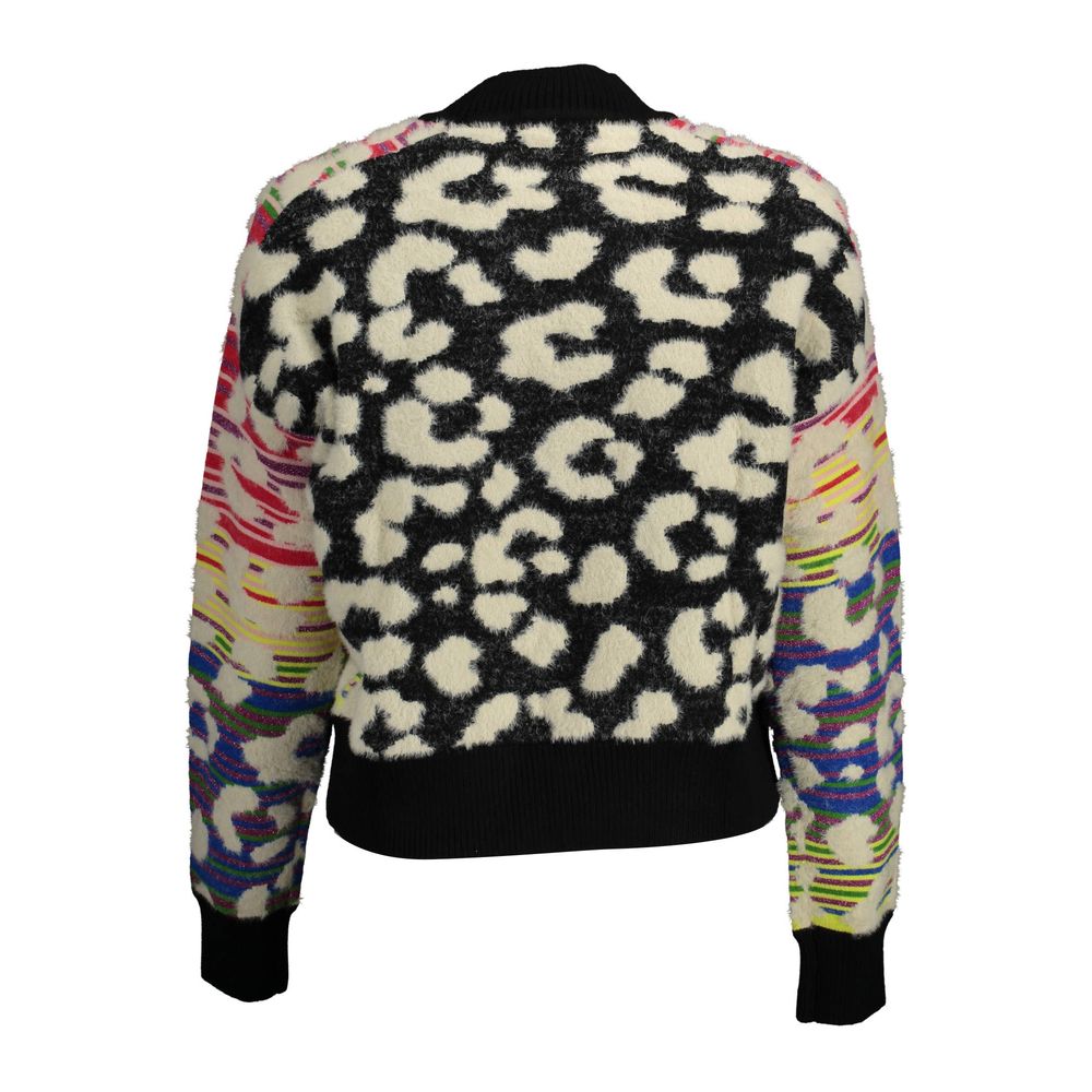 Desigual Blue Polyamide Women Sweater