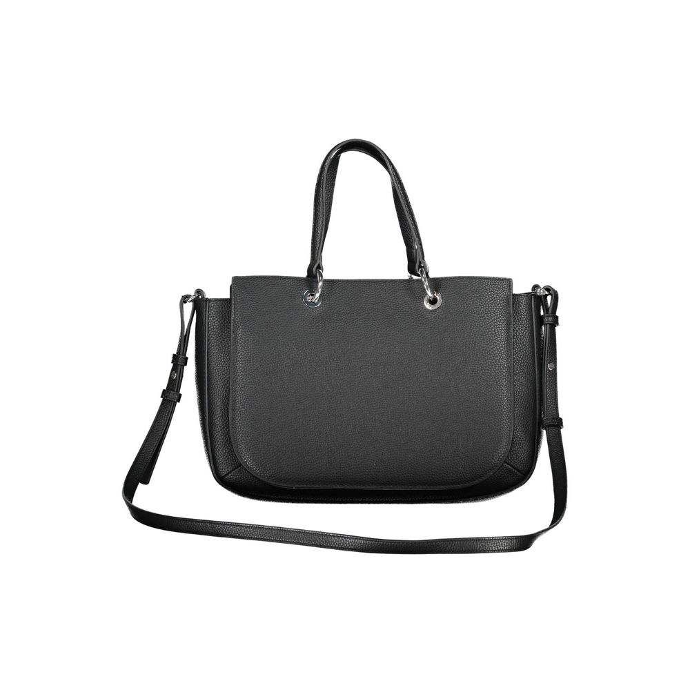 Tommy Hilfiger Black Polyethylene Women Handbag