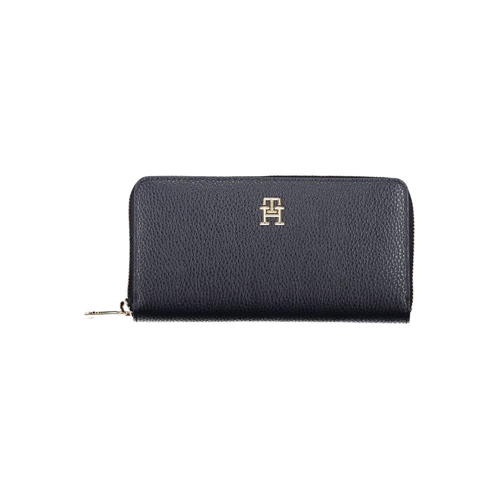 Tommy Hilfiger Blue Polyethylene Women Wallet