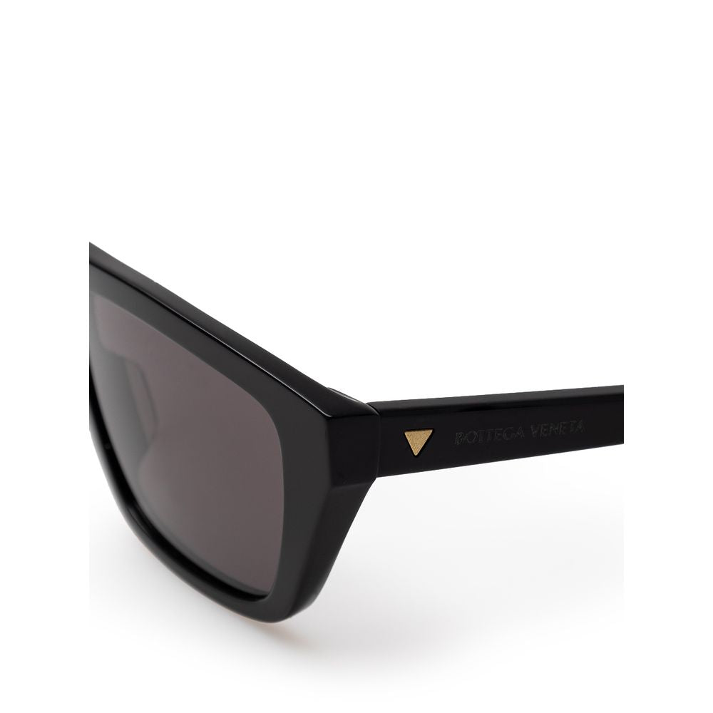 Bottega Veneta Black Acetate Sunglasses