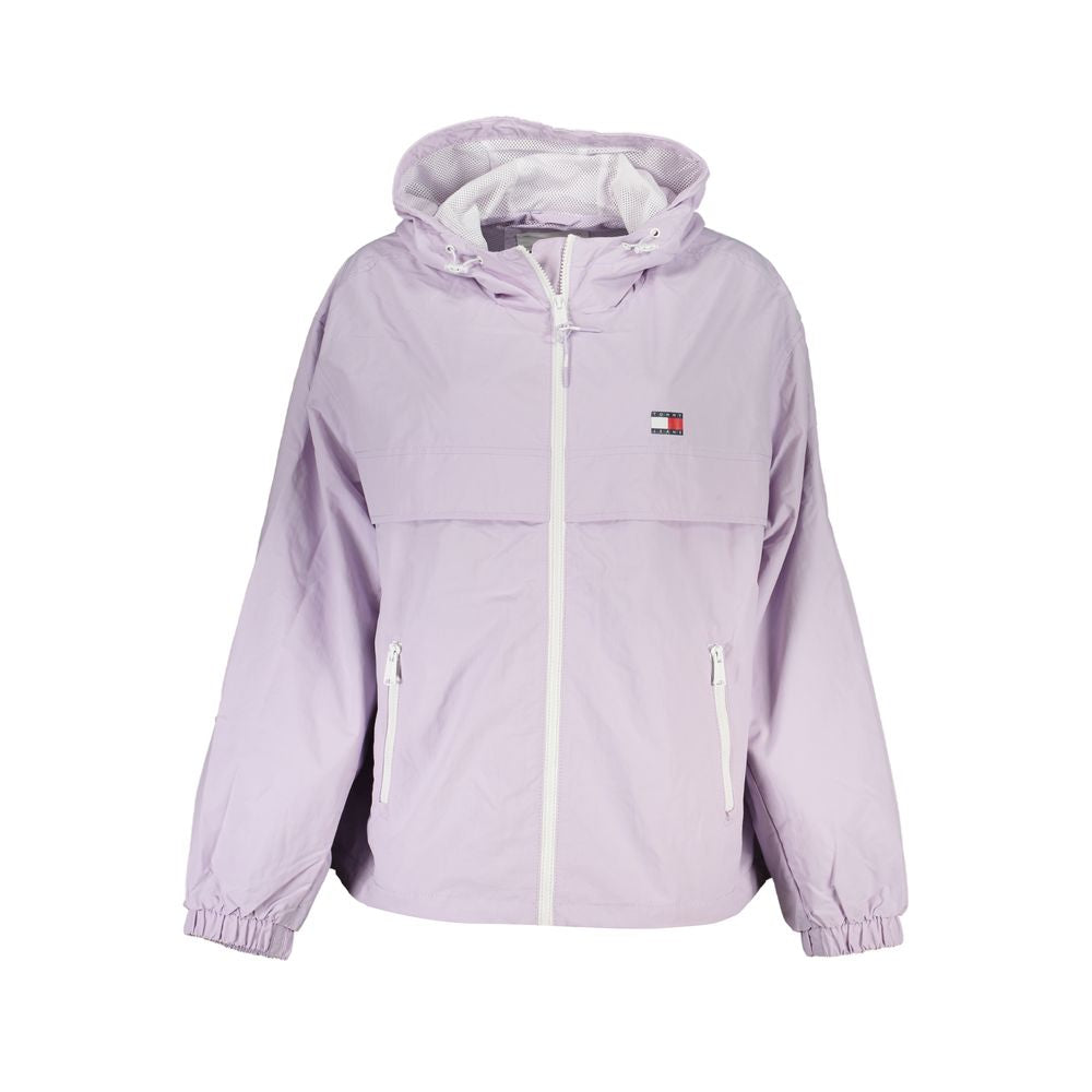 Tommy Hilfiger Purple Polyamide Jacket