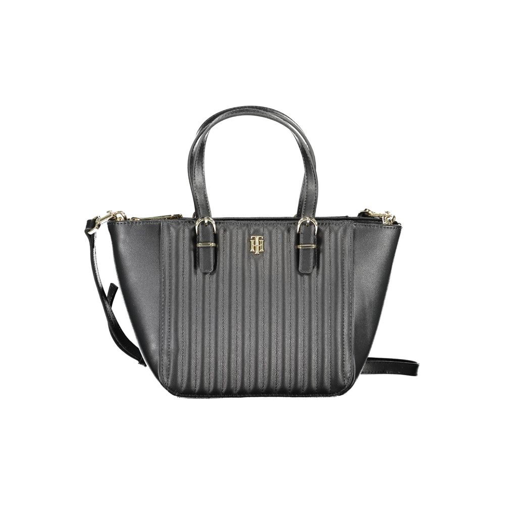 Tommy Hilfiger Black Polyethylene Women Handbag