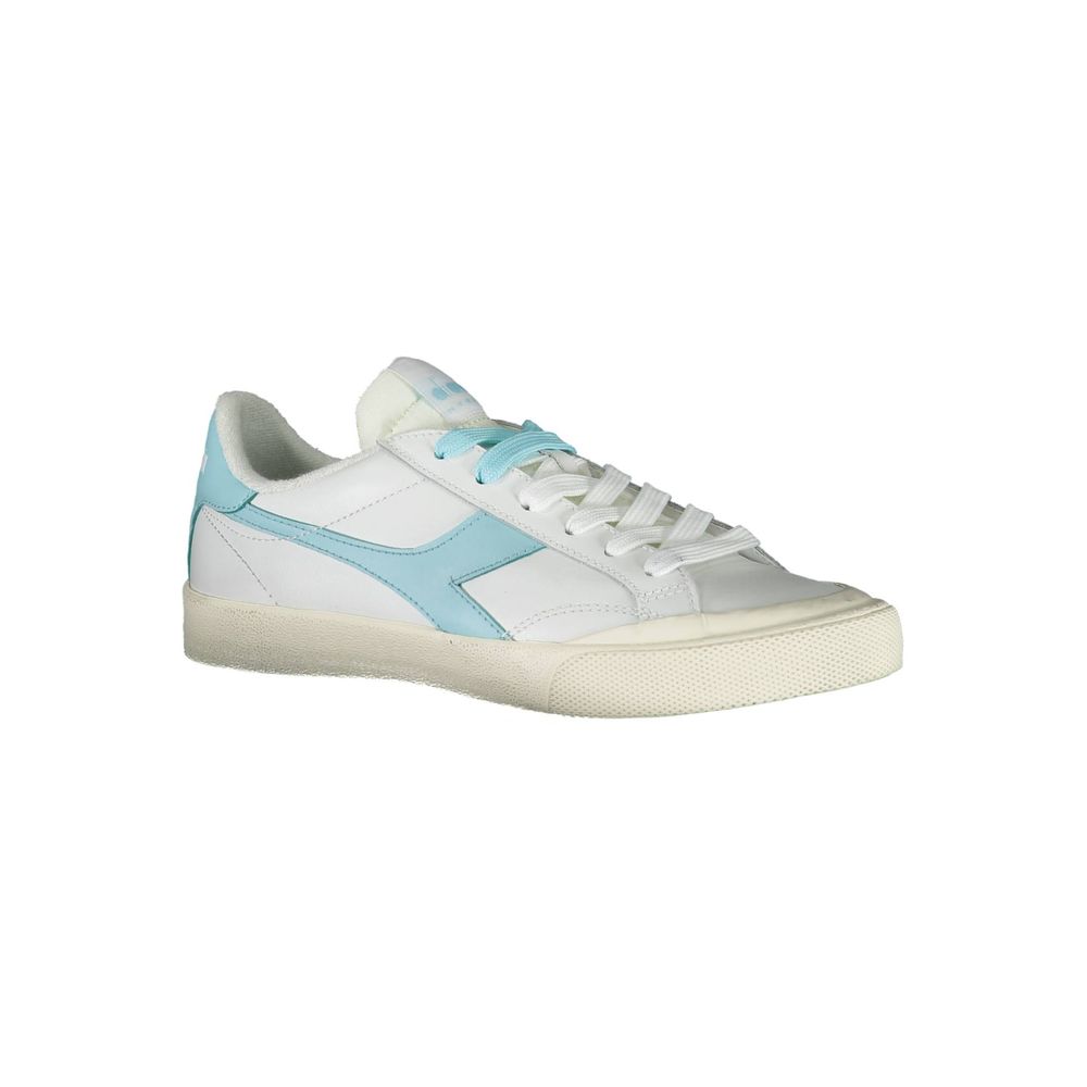 Diadora White Leather Women Sneaker