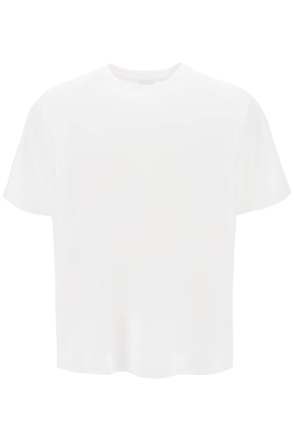 Burberry ekd embroidery 'raynerton' oversized t-shirt