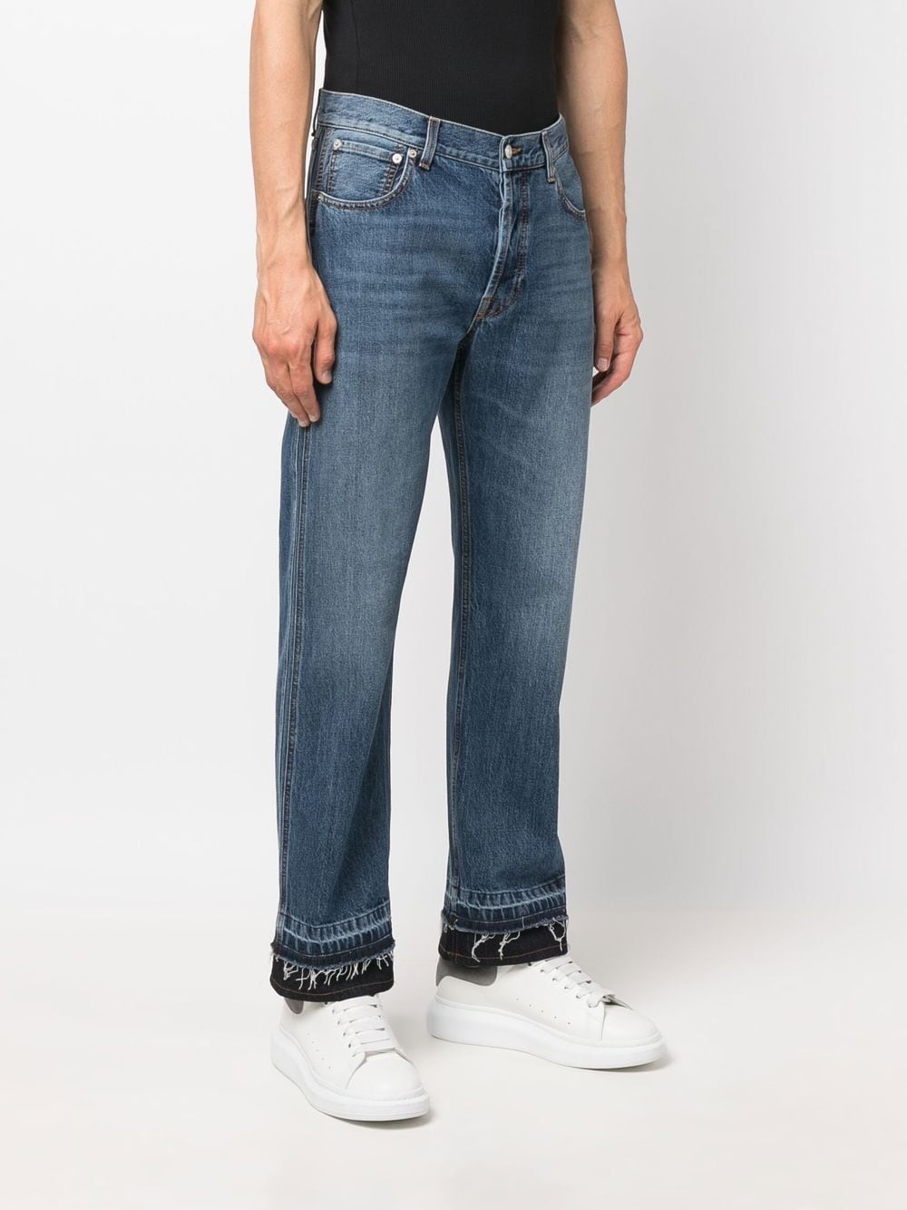 Alexander McQueen Blue Jeans