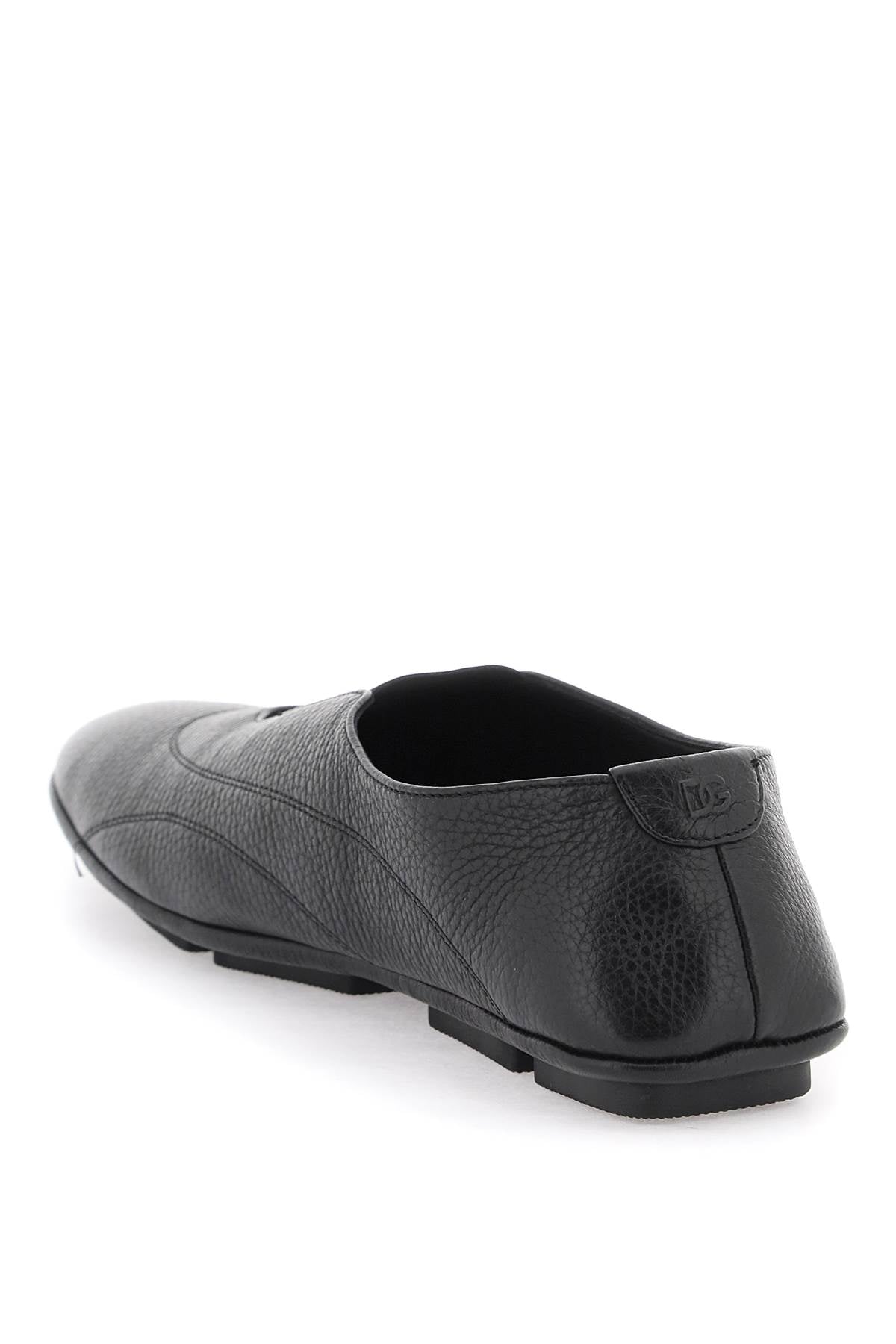 Dolce & Gabbana leather slipper for