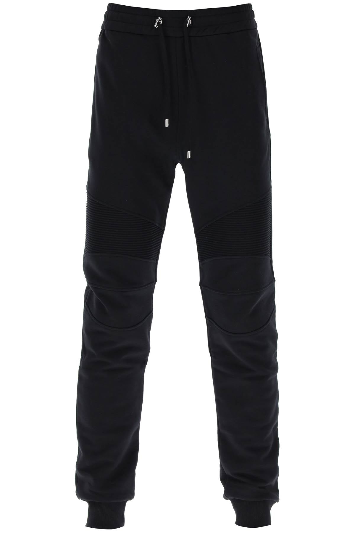 Balmain joggers with topstitched inserts